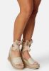 UGG Abbot Ankle Wrap Wedge Driftwood 37
