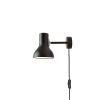 Anglepoise - Type 75 Mini Væglampe w/Cable Jet Black