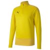 teamGOAL 23 Training 1/4 Zip Top Cyber Yellow-Spectra Yellow